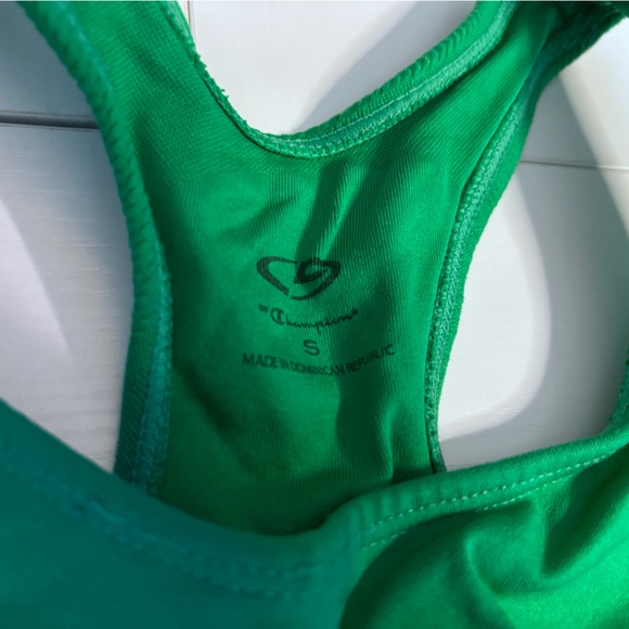 Champion Women’s Green Sports Bra Size S - Picture 3 of 5